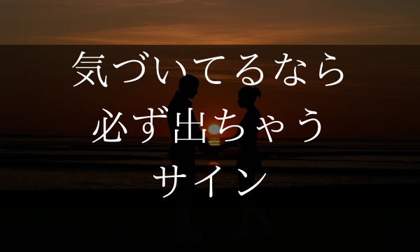 ツインレイ男性が気づいたサイン ツインレイ女性が気づいたサイン Dimidium Anima